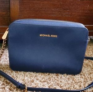 Blue Michael Kors Crossbody.
